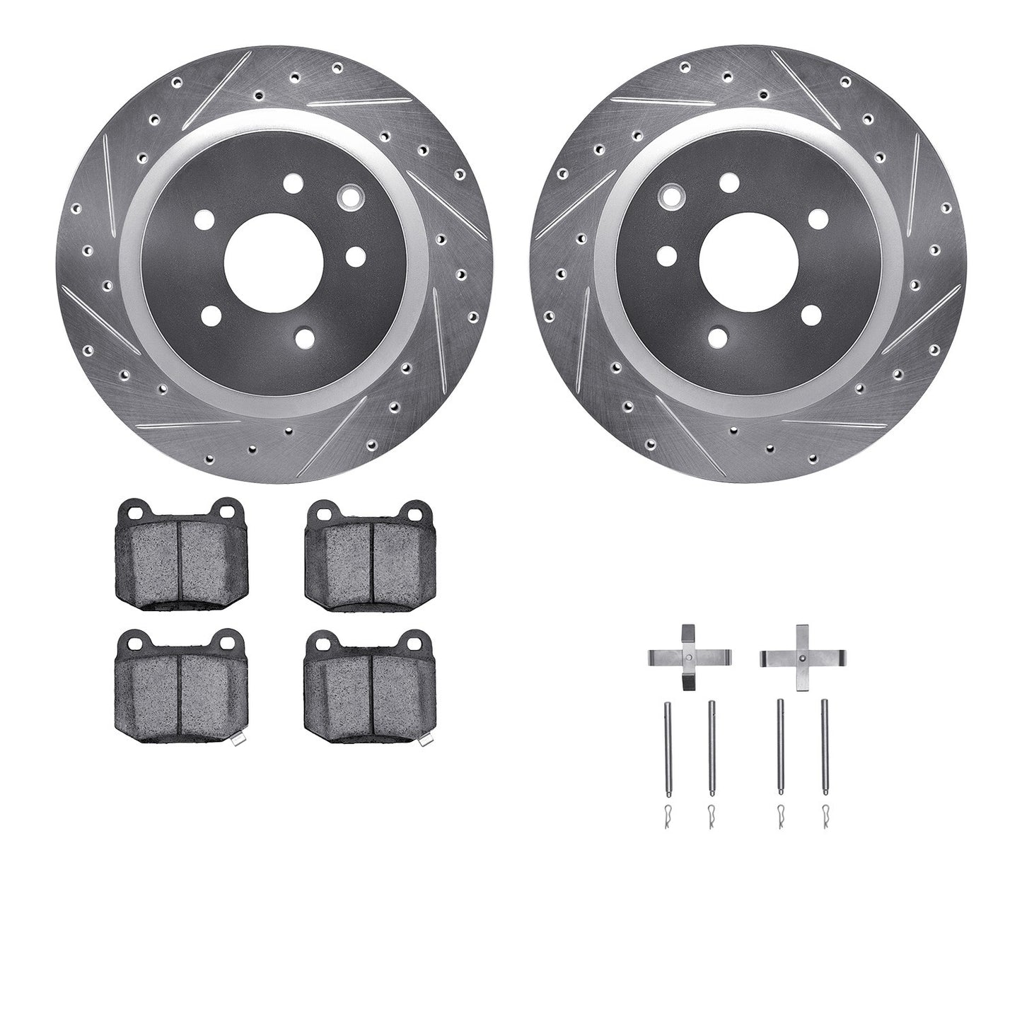 Dynamic Friction Company Disc Brake Kit 7612-68002
