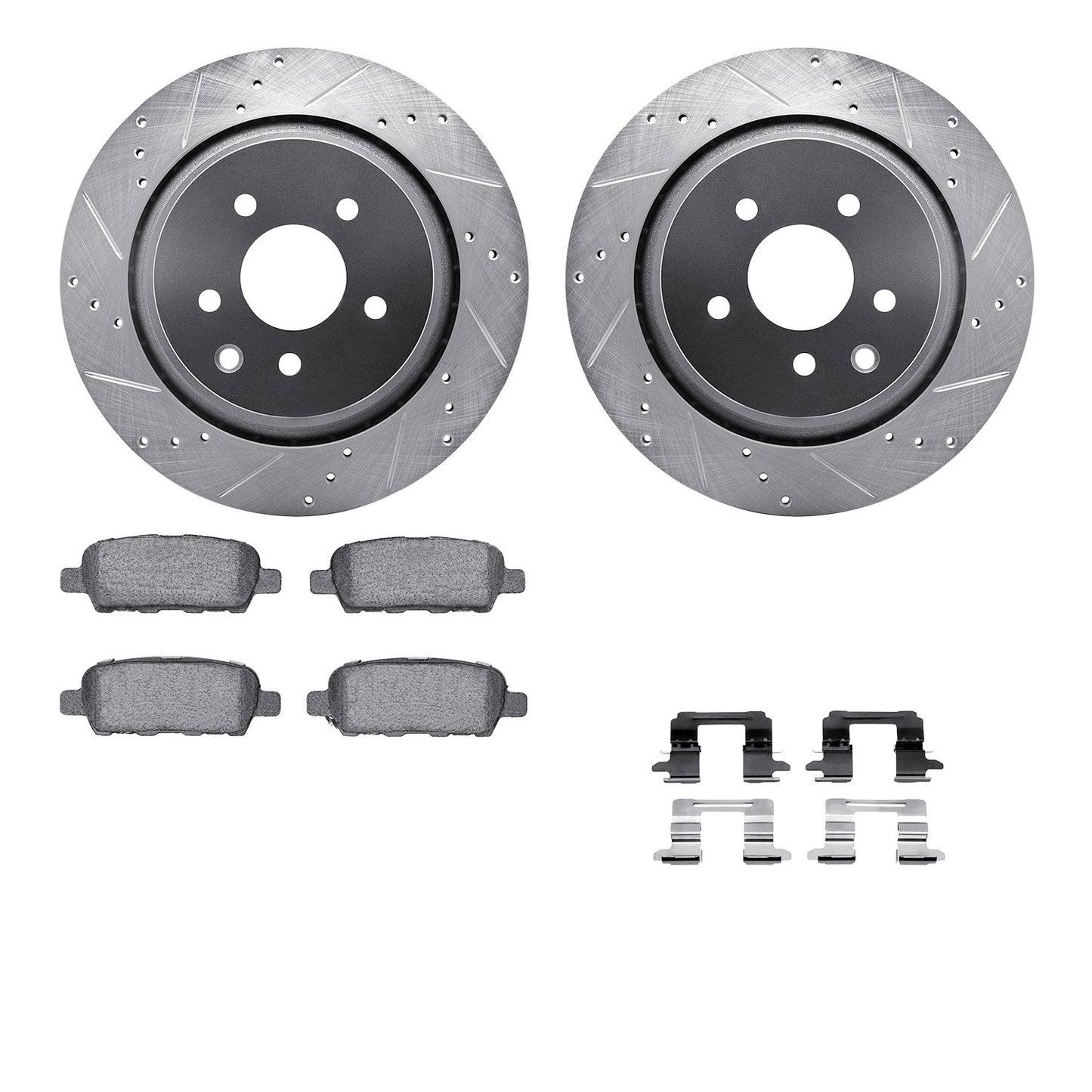 Dynamic Friction Company Disc Brake Kit 7612-68003