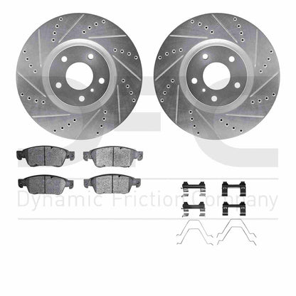 Dynamic Friction Company Disc Brake Kit 7612-68004