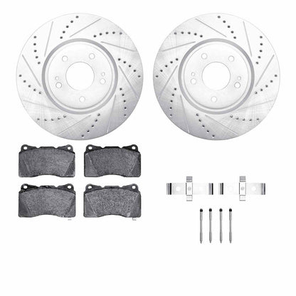 Dynamic Friction Company Disc Brake Kit 7612-72000
