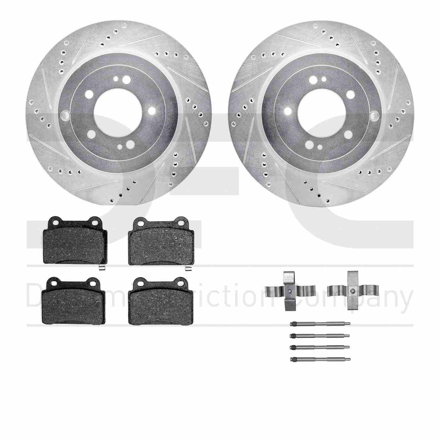 Dynamic Friction Company Disc Brake Kit 7612-72002