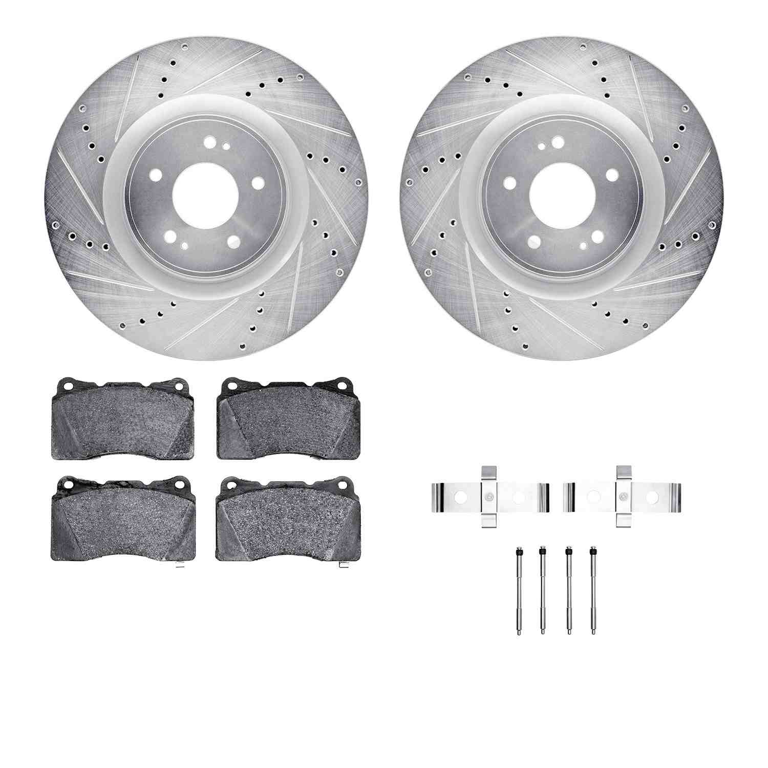 Dynamic Friction Company Disc Brake Kit 7612-72003