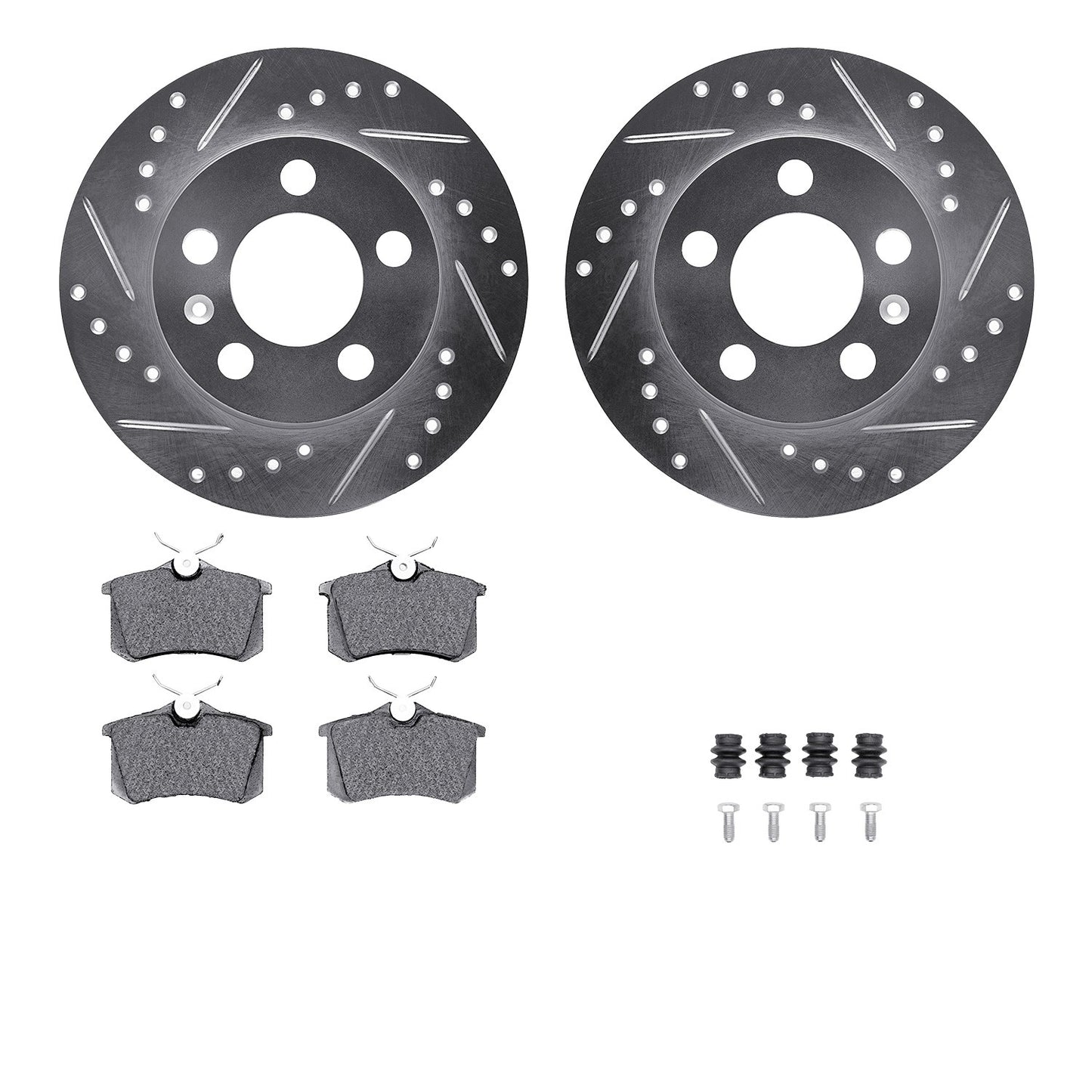 Dynamic Friction Company Disc Brake Kit 7612-73027