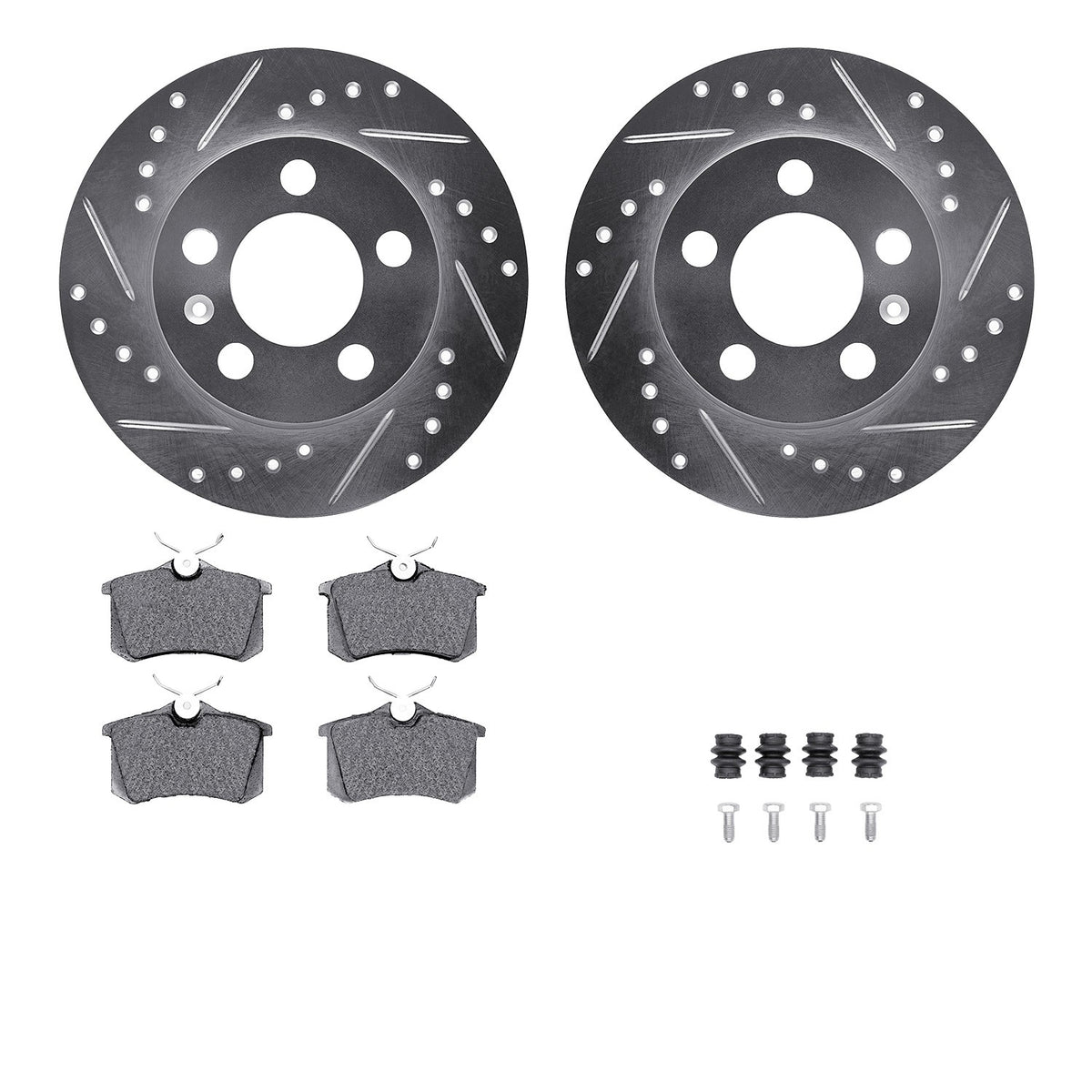 Dynamic Friction Company Disc Brake Kit 7612-73027