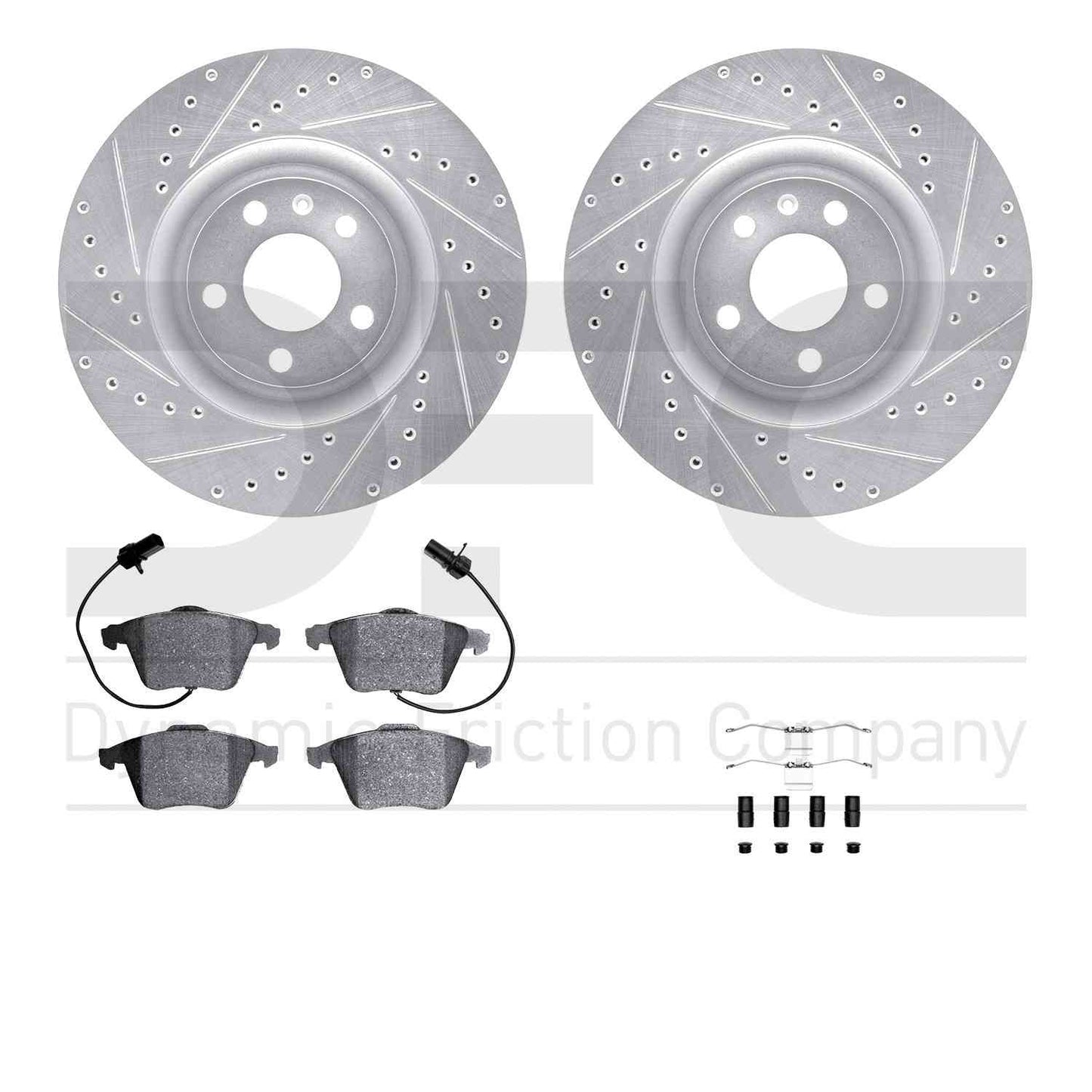 Dynamic Friction Company Disc Brake Kit 7612-73028