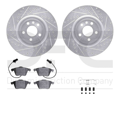 Dynamic Friction Company Disc Brake Kit 7612-73028