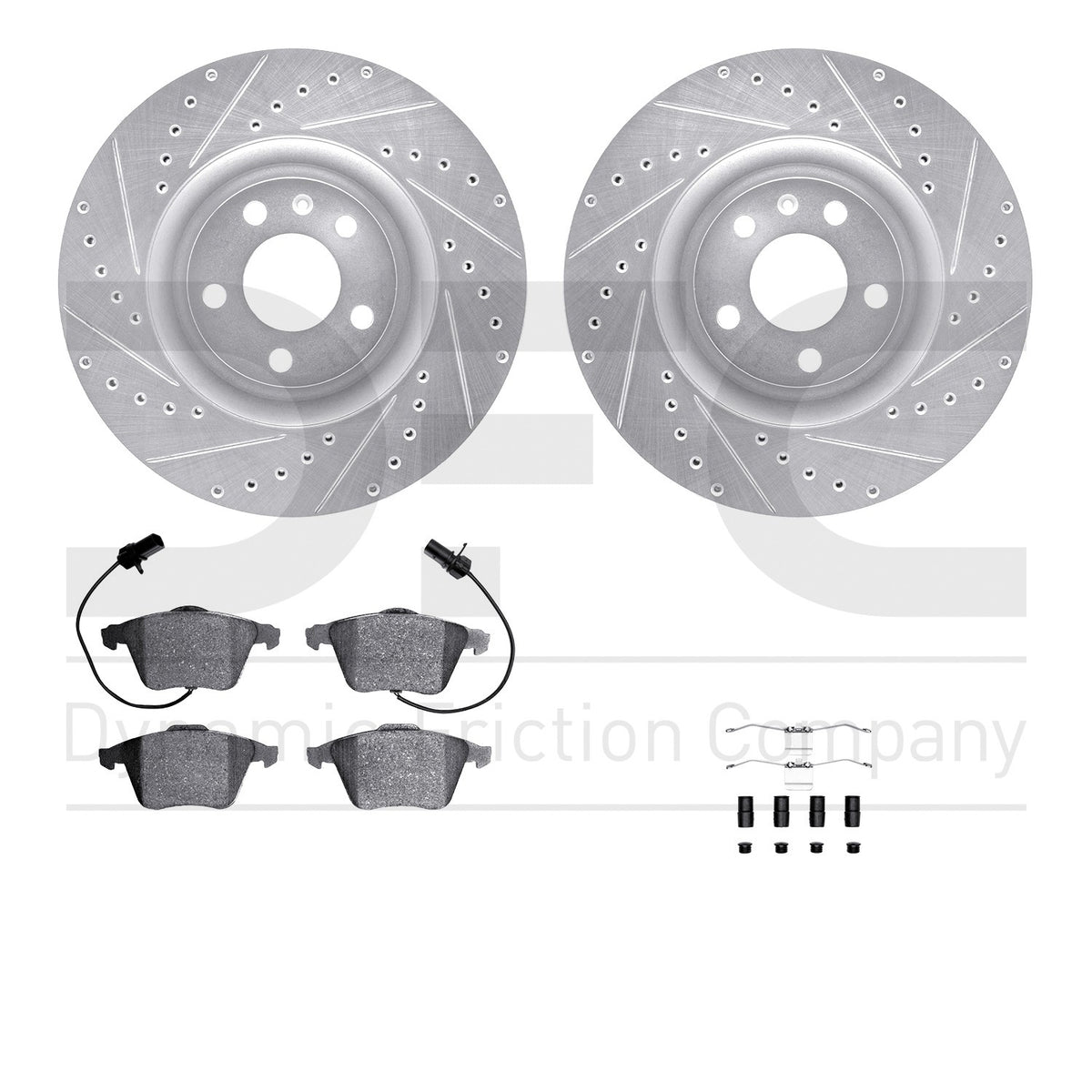 Dynamic Friction Company Disc Brake Kit 7612-73028