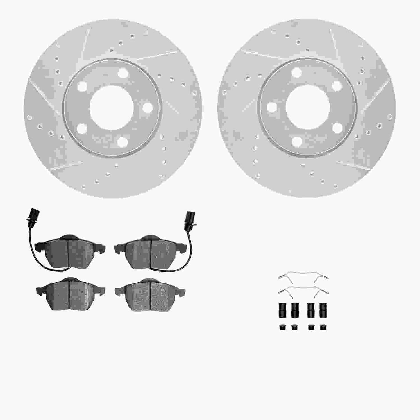 Dynamic Friction Company Disc Brake Kit 7612-73038