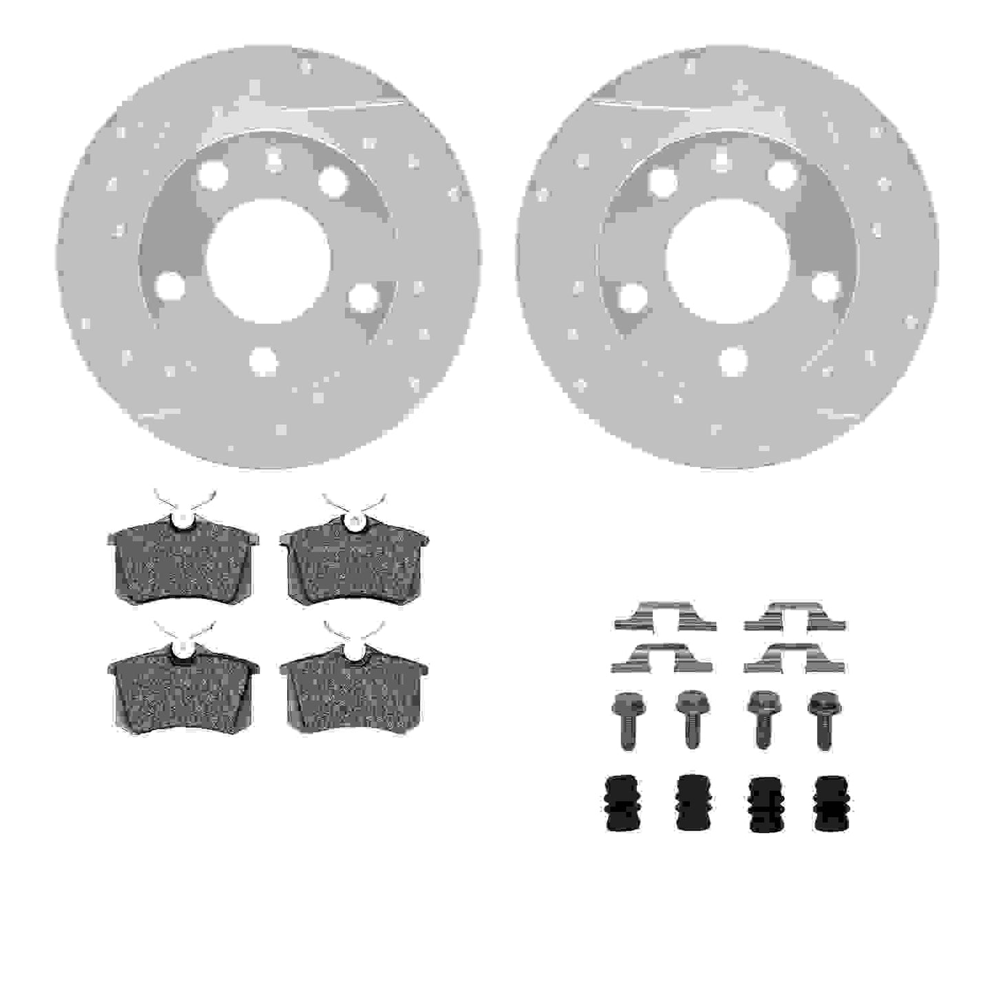 Dynamic Friction Company Disc Brake Kit 7612-73040