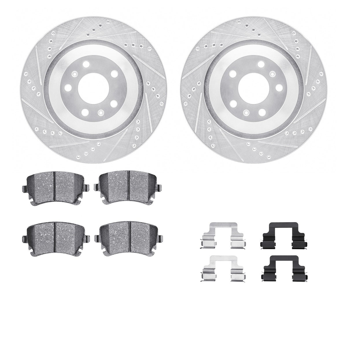 Dynamic Friction Company Disc Brake Kit 7612-73043