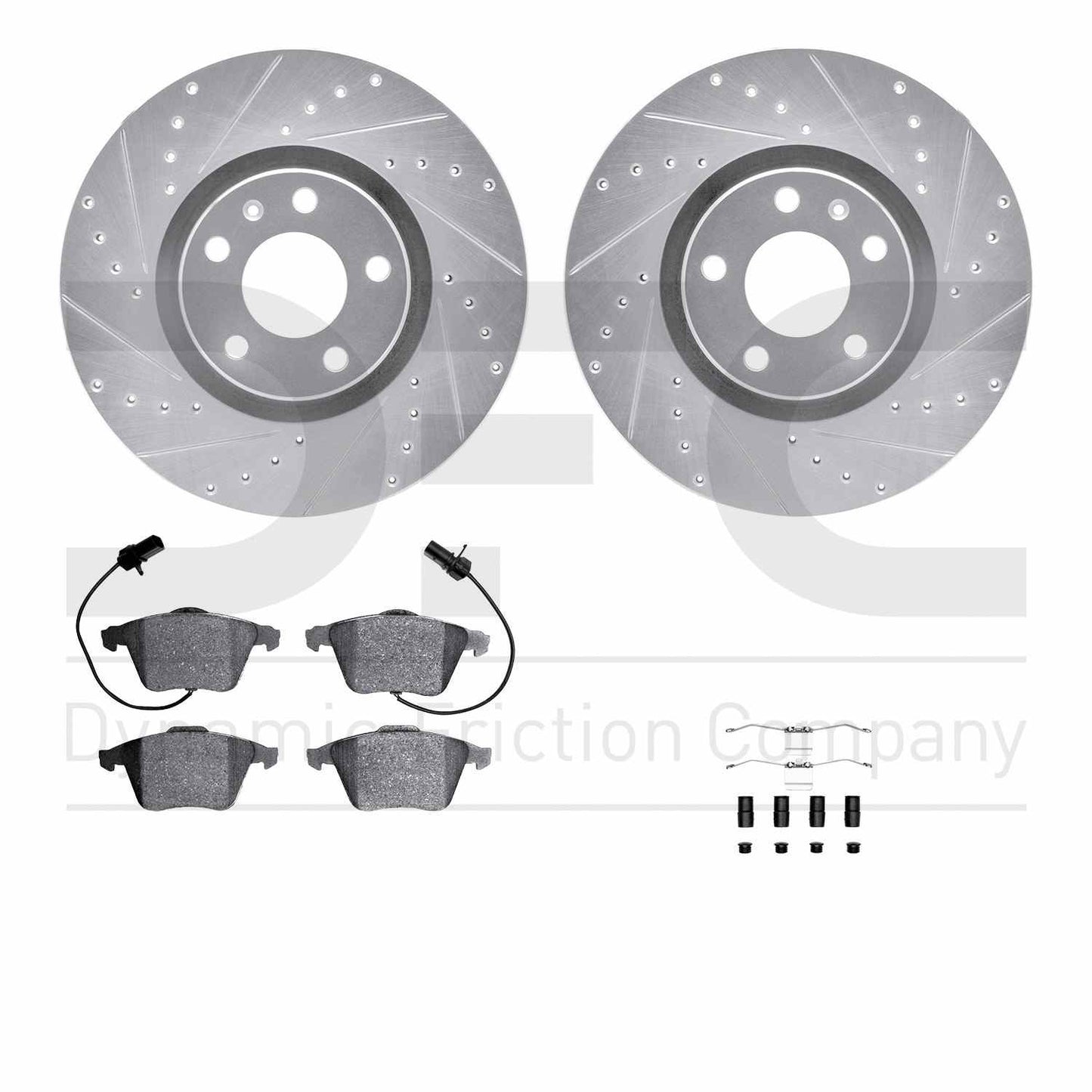 Dynamic Friction Company Disc Brake Kit 7612-73044