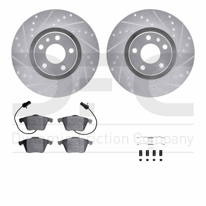 Dynamic Friction Company Disc Brake Kit 7612-73044