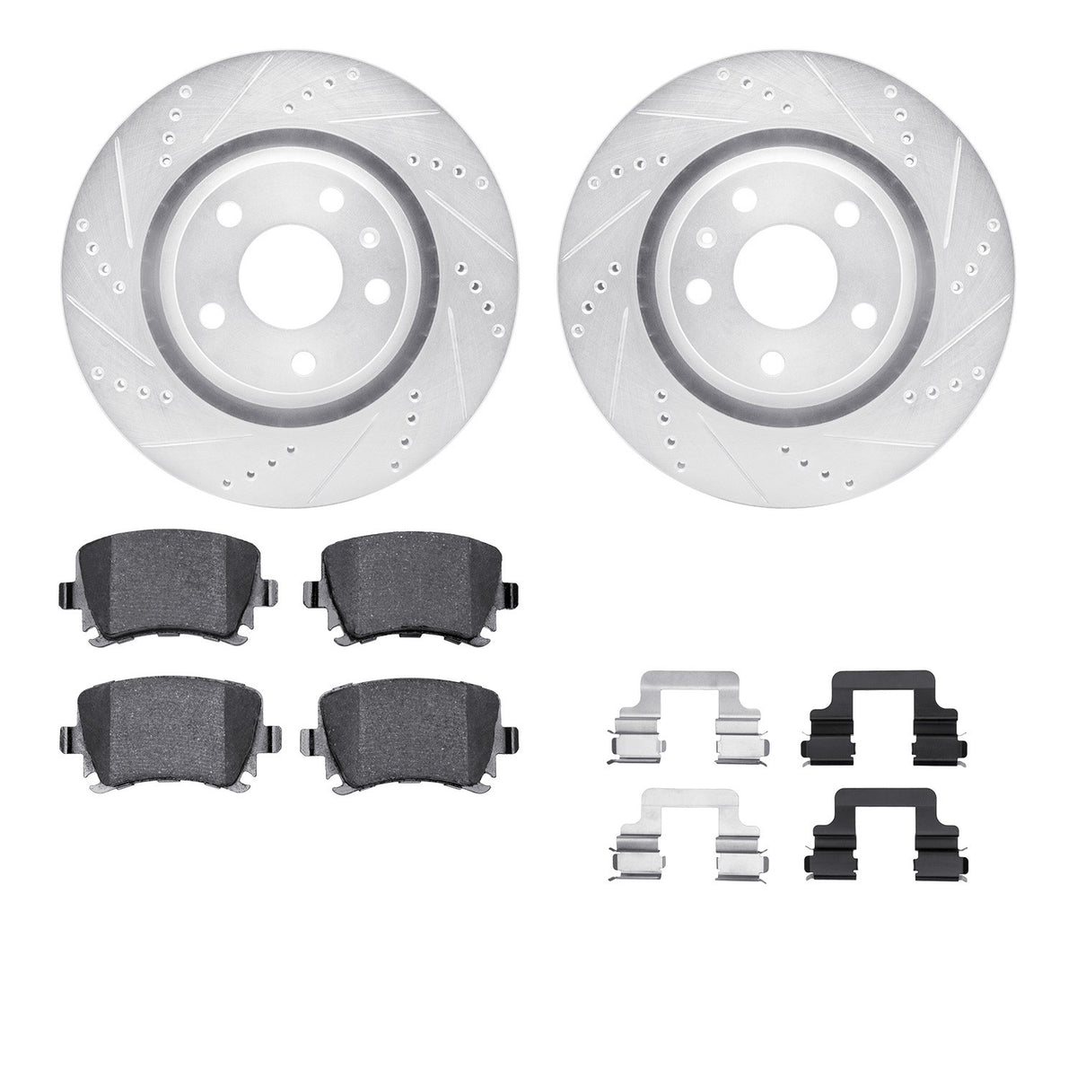 Dynamic Friction Company Disc Brake Kit 7612-73048