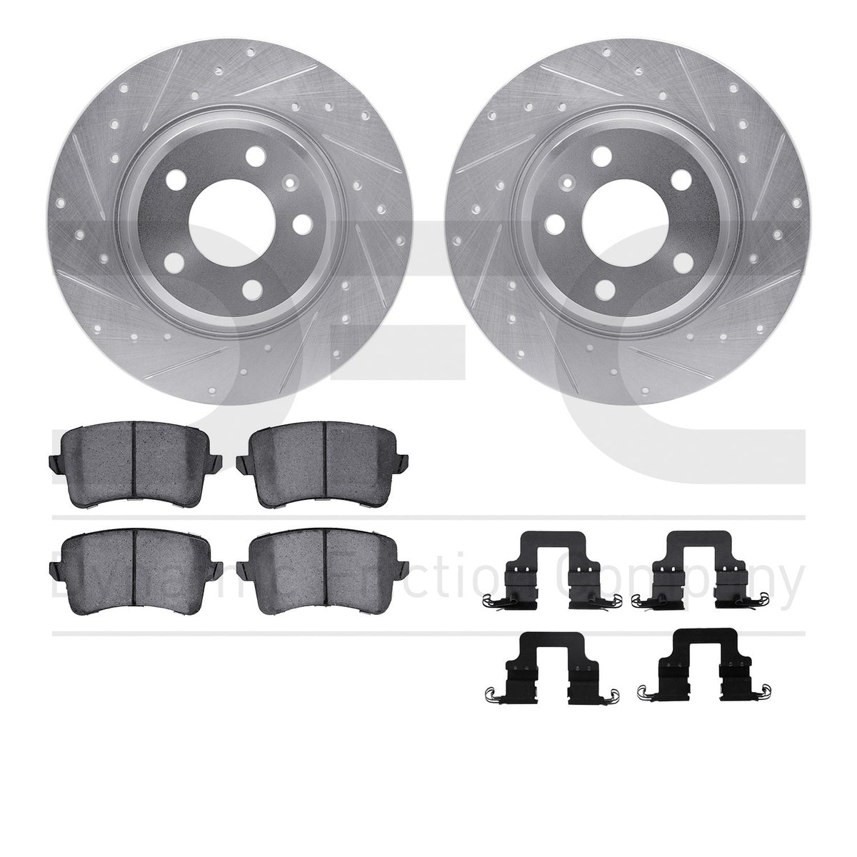 Dynamic Friction Company Disc Brake Kit 7612-73051
