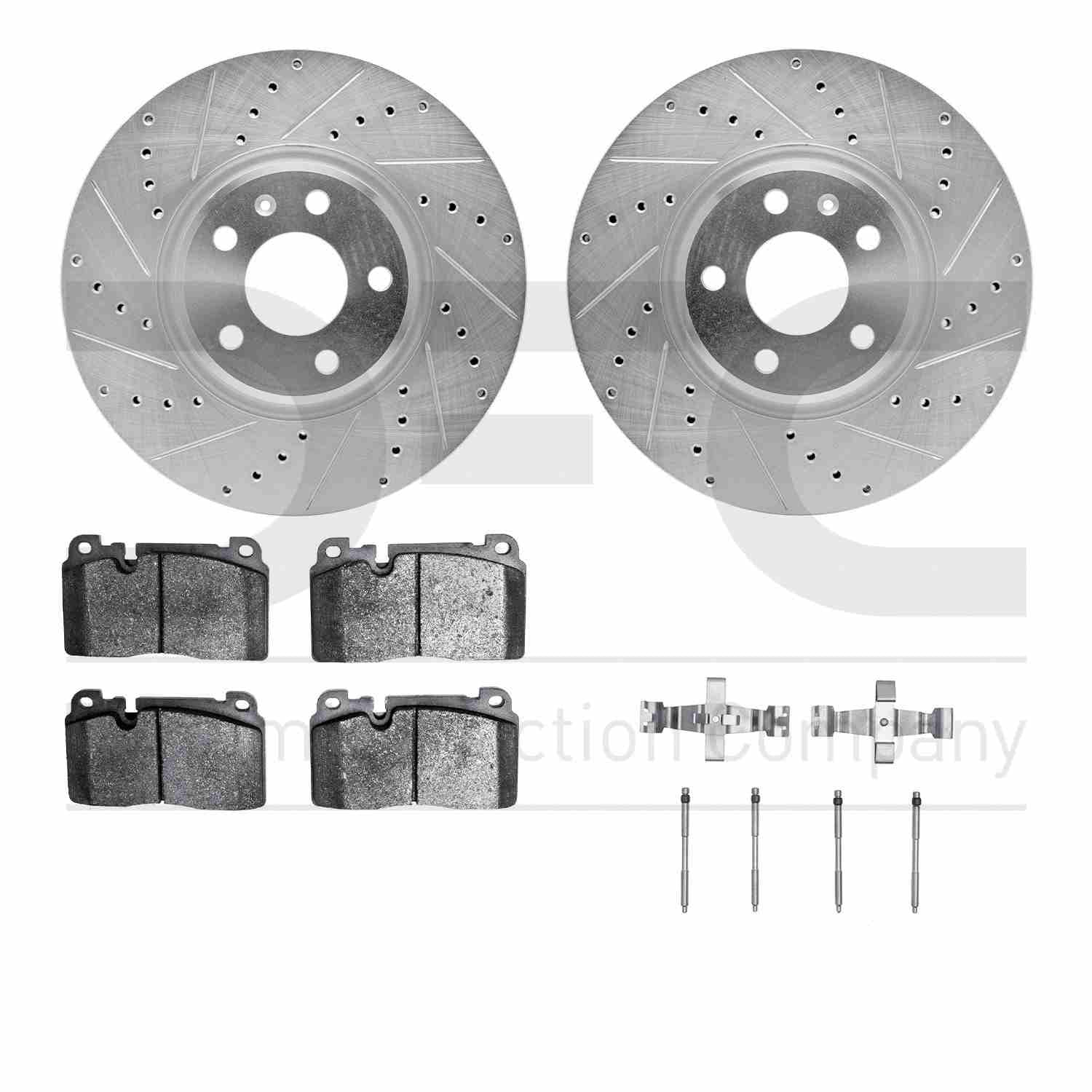 Dynamic Friction Company Disc Brake Kit 7612-73055