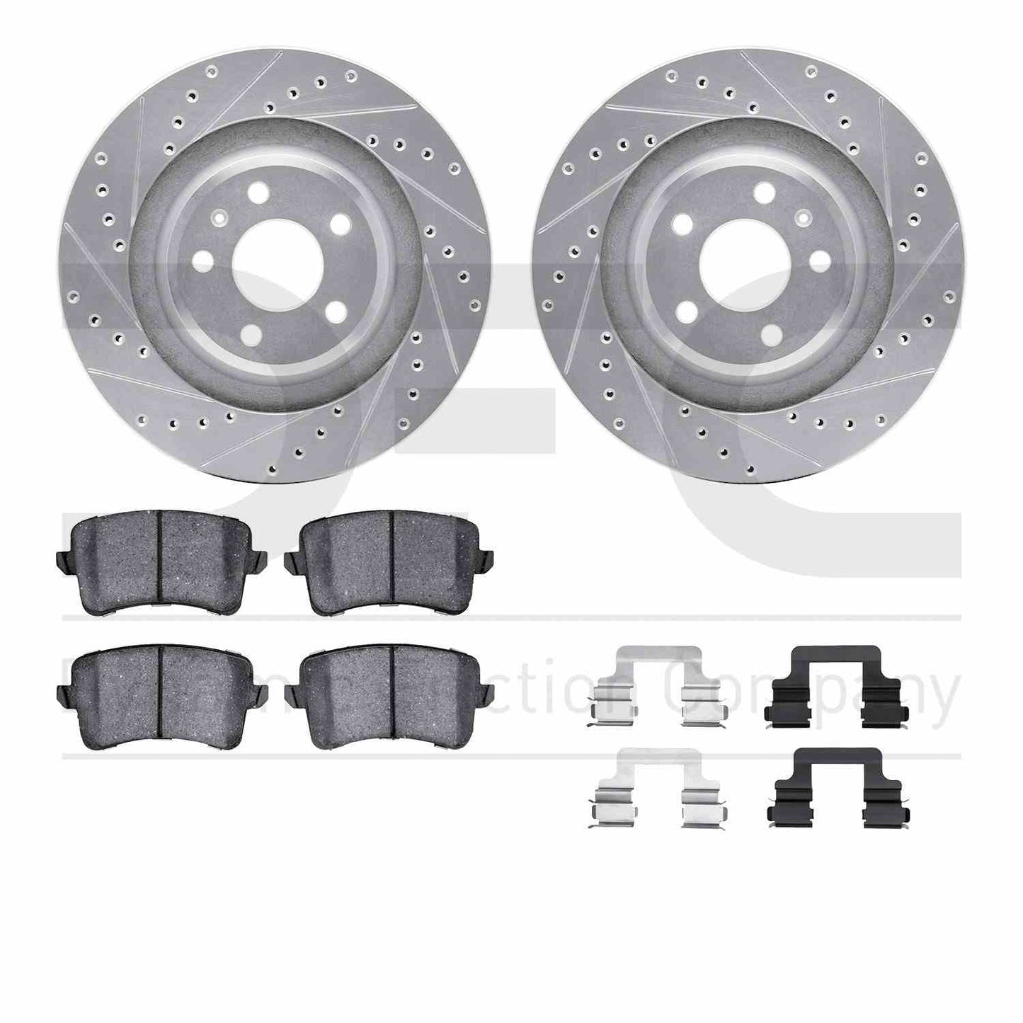 Dynamic Friction Company Disc Brake Kit 7612-73056
