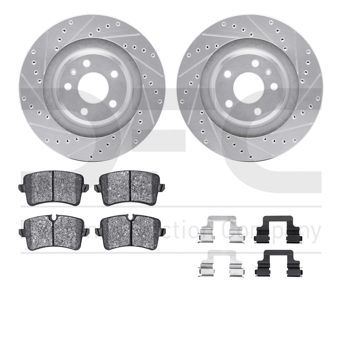 Dynamic Friction Company Disc Brake Kit 7612-73057