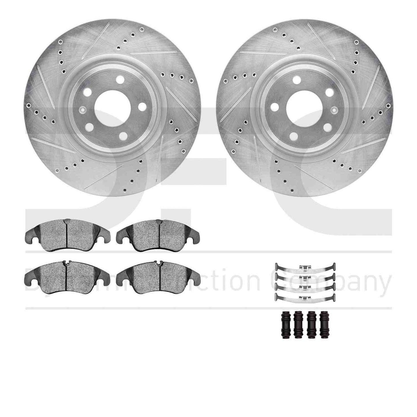 Dynamic Friction Company Disc Brake Kit 7612-73058