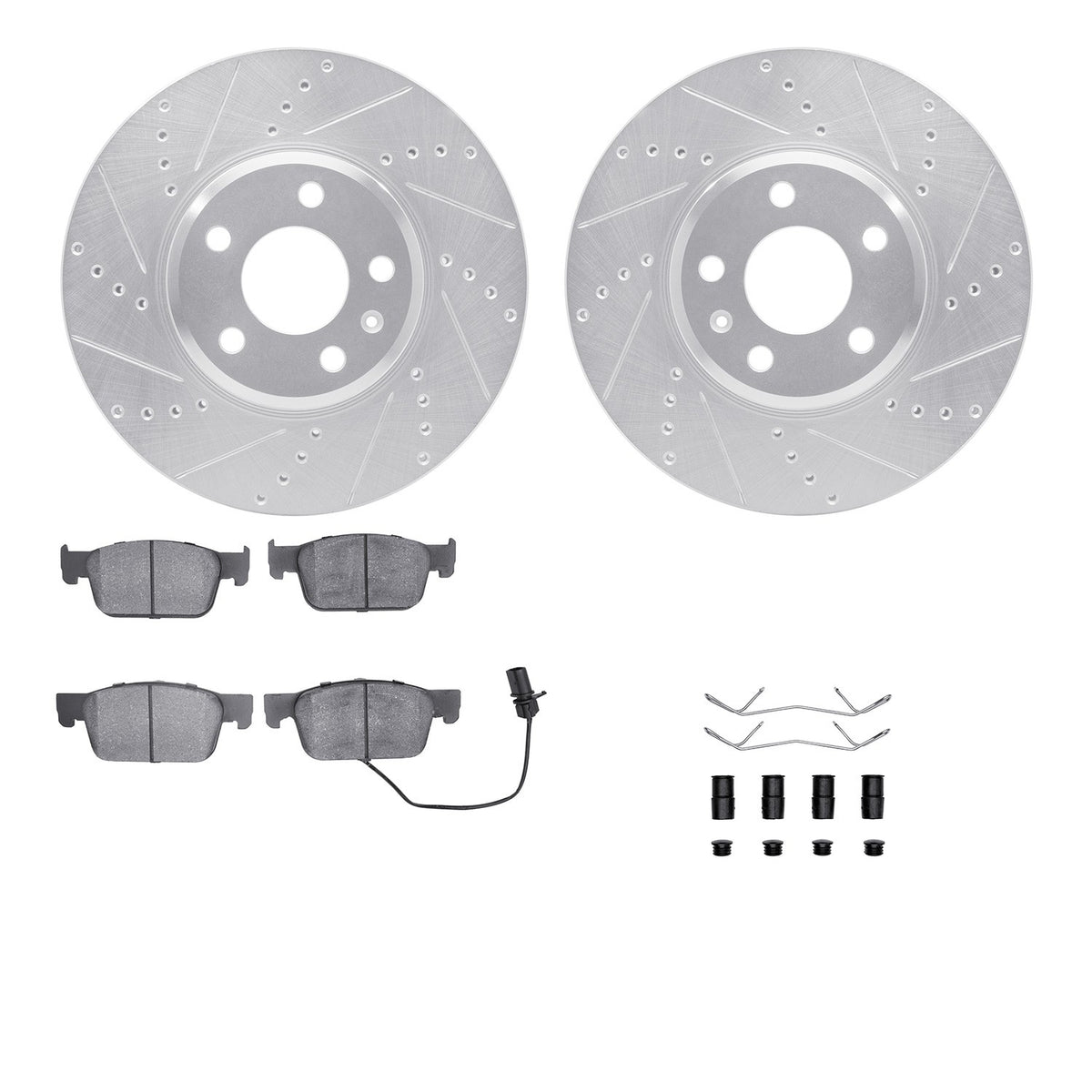 Dynamic Friction Company Disc Brake Kit 7612-73064