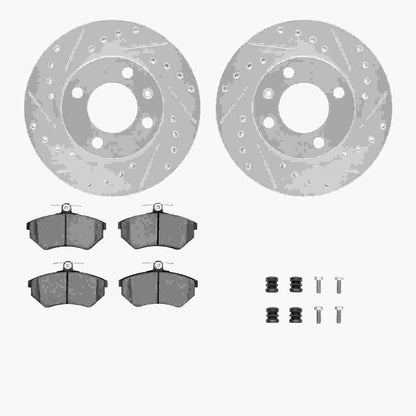 Dynamic Friction Company Disc Brake Kit 7612-74003