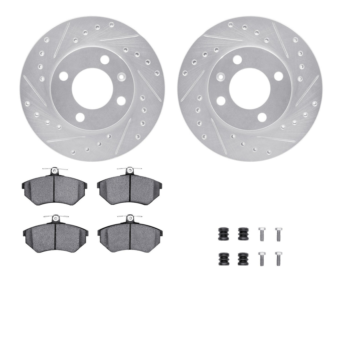 Dynamic Friction Company Disc Brake Kit 7612-74003