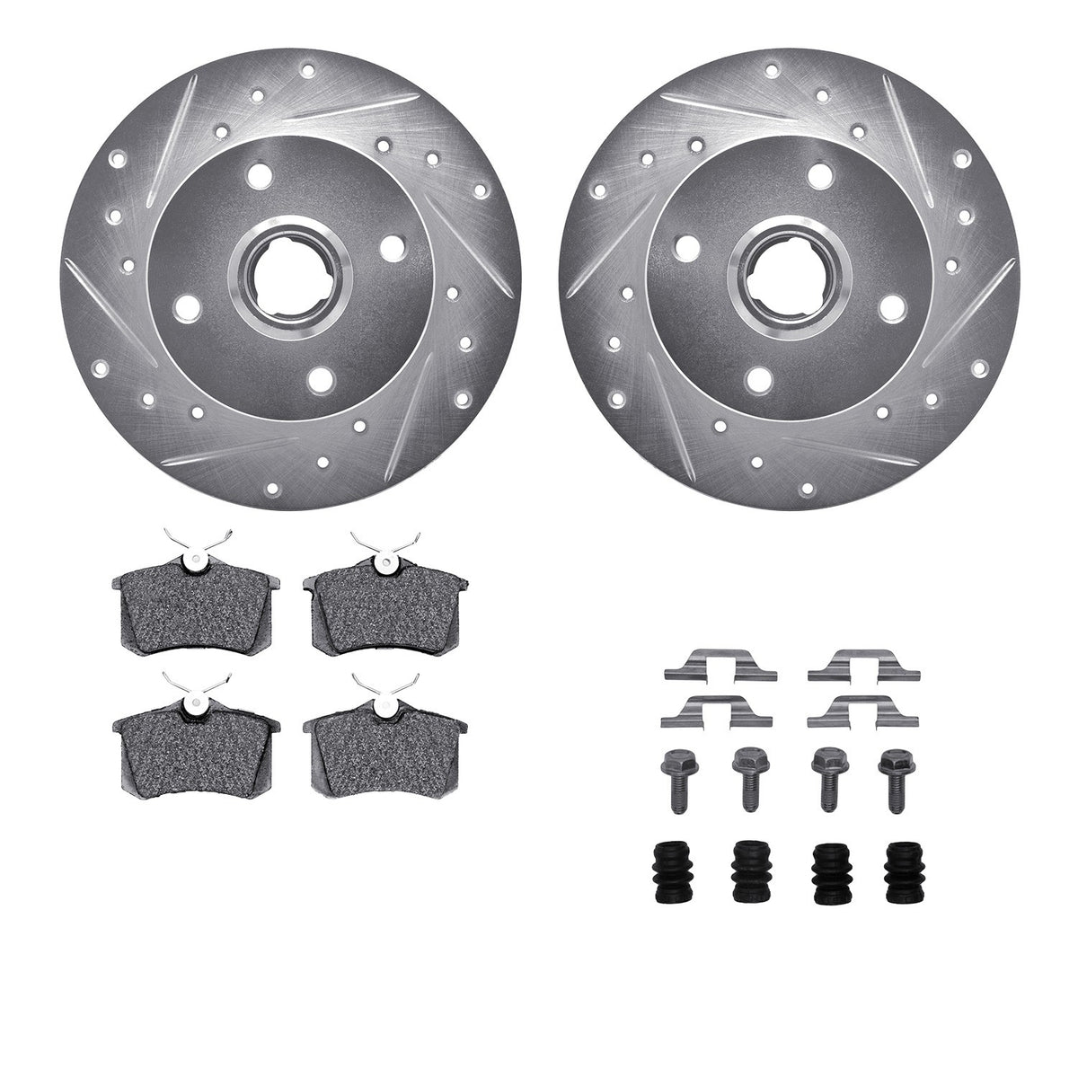 Dynamic Friction Company Disc Brake Kit 7612-74004