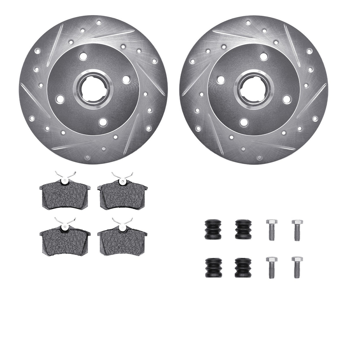 Dynamic Friction Company Disc Brake Kit 7612-74005