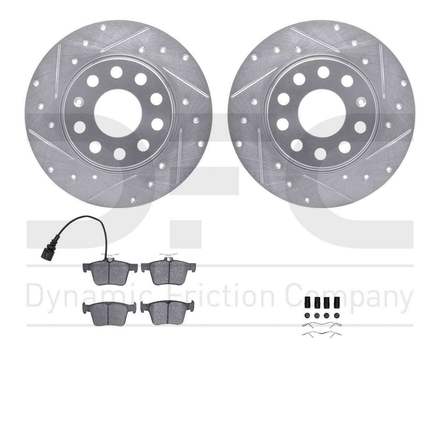 Dynamic Friction Company Disc Brake Kit 7612-74040