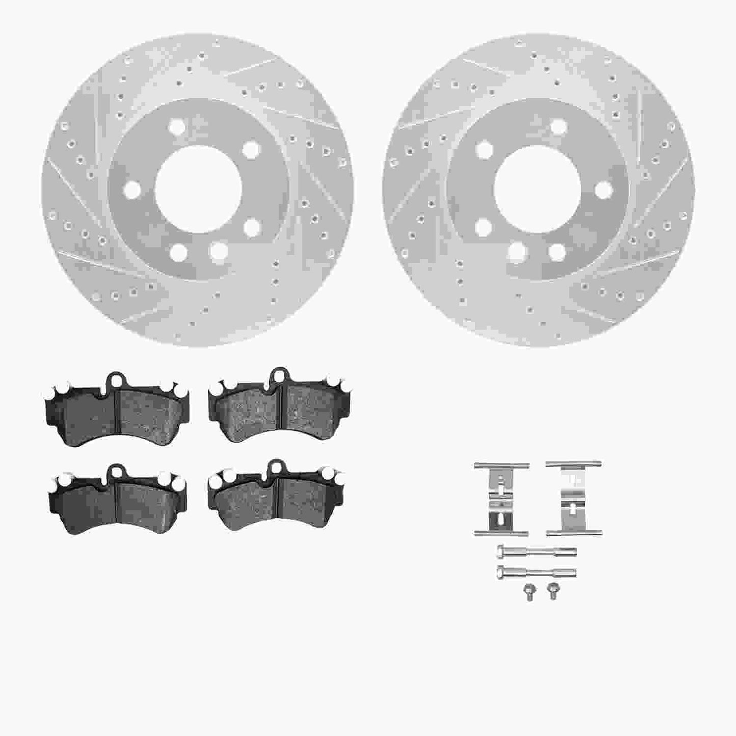 Dynamic Friction Company Disc Brake Kit 7612-74048