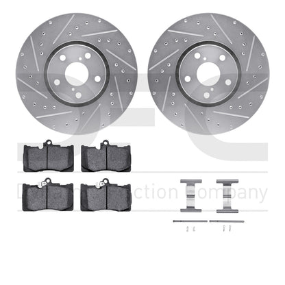 Dynamic Friction Company Disc Brake Kit 7612-75000