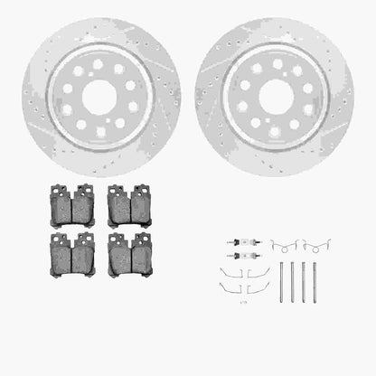Dynamic Friction Company Disc Brake Kit 7612-75002