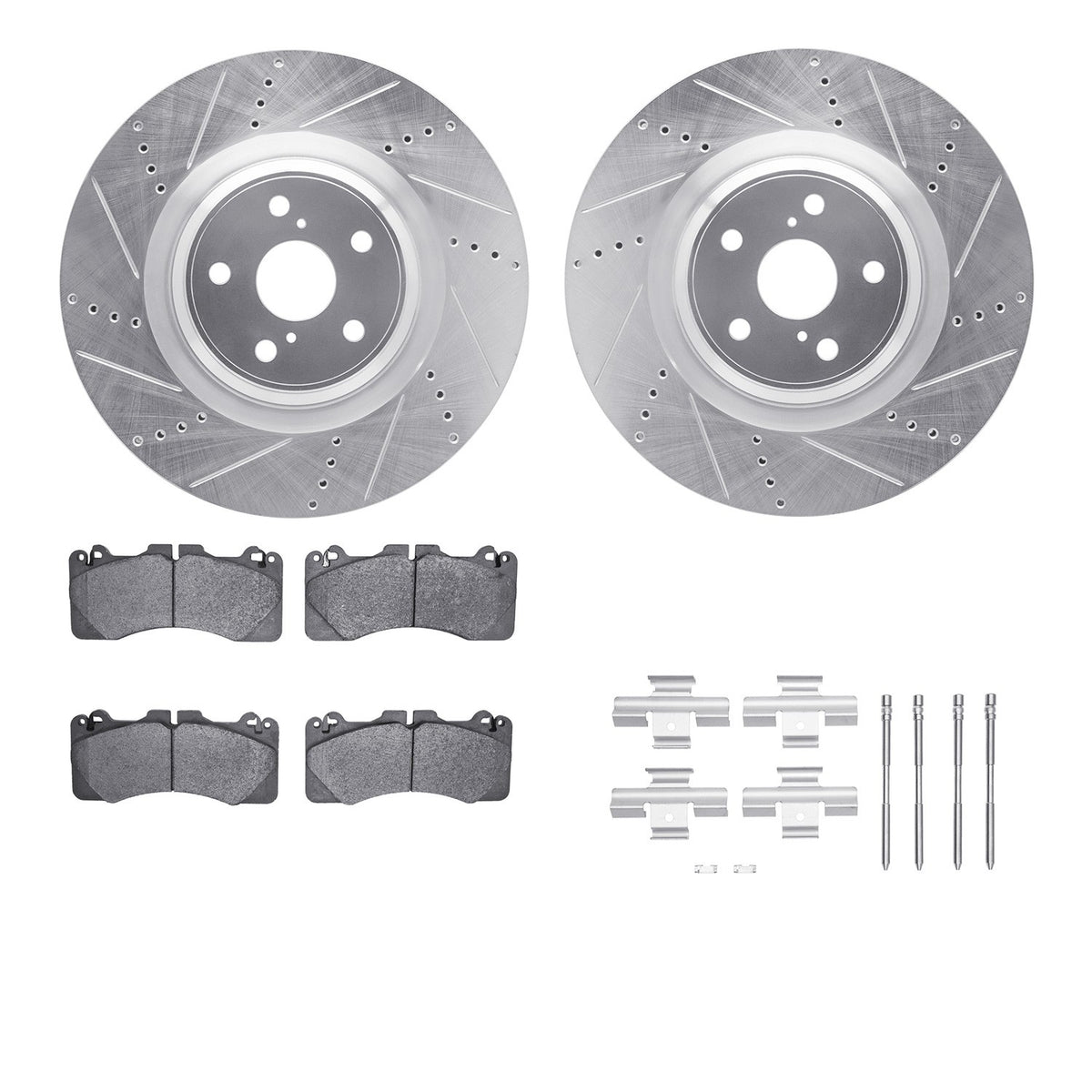 Dynamic Friction Company Disc Brake Kit 7612-75008