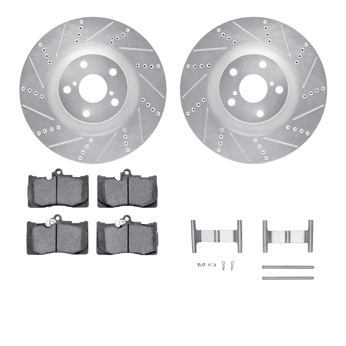 Dynamic Friction Company Disc Brake Kit 7612-75009