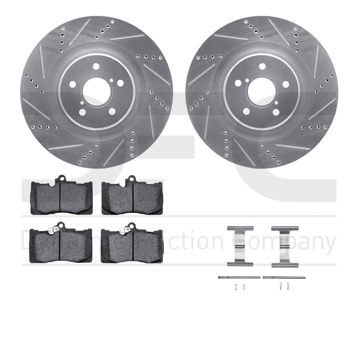 Dynamic Friction Company Disc Brake Kit 7612-75010