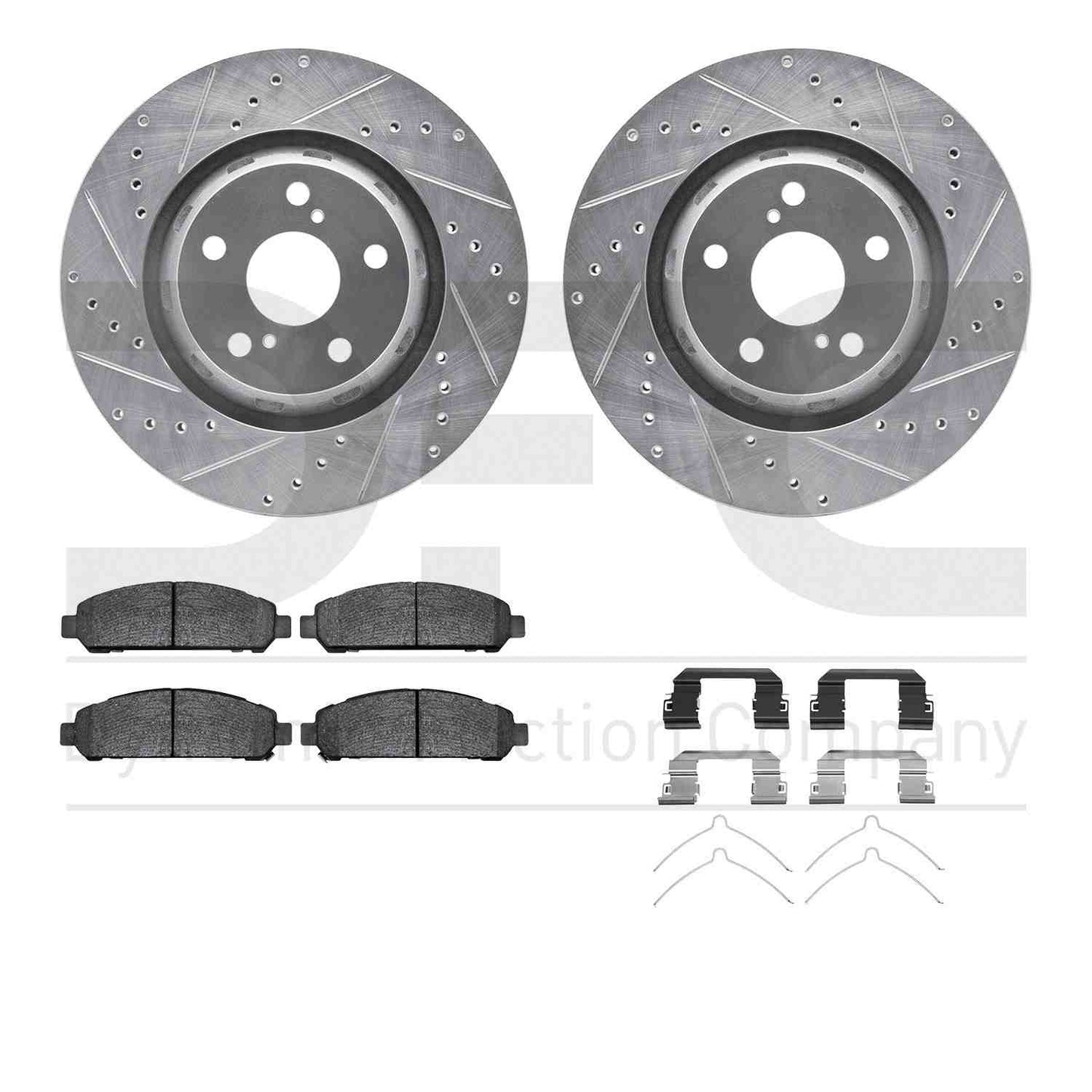 Dynamic Friction Company Disc Brake Kit 7612-76002