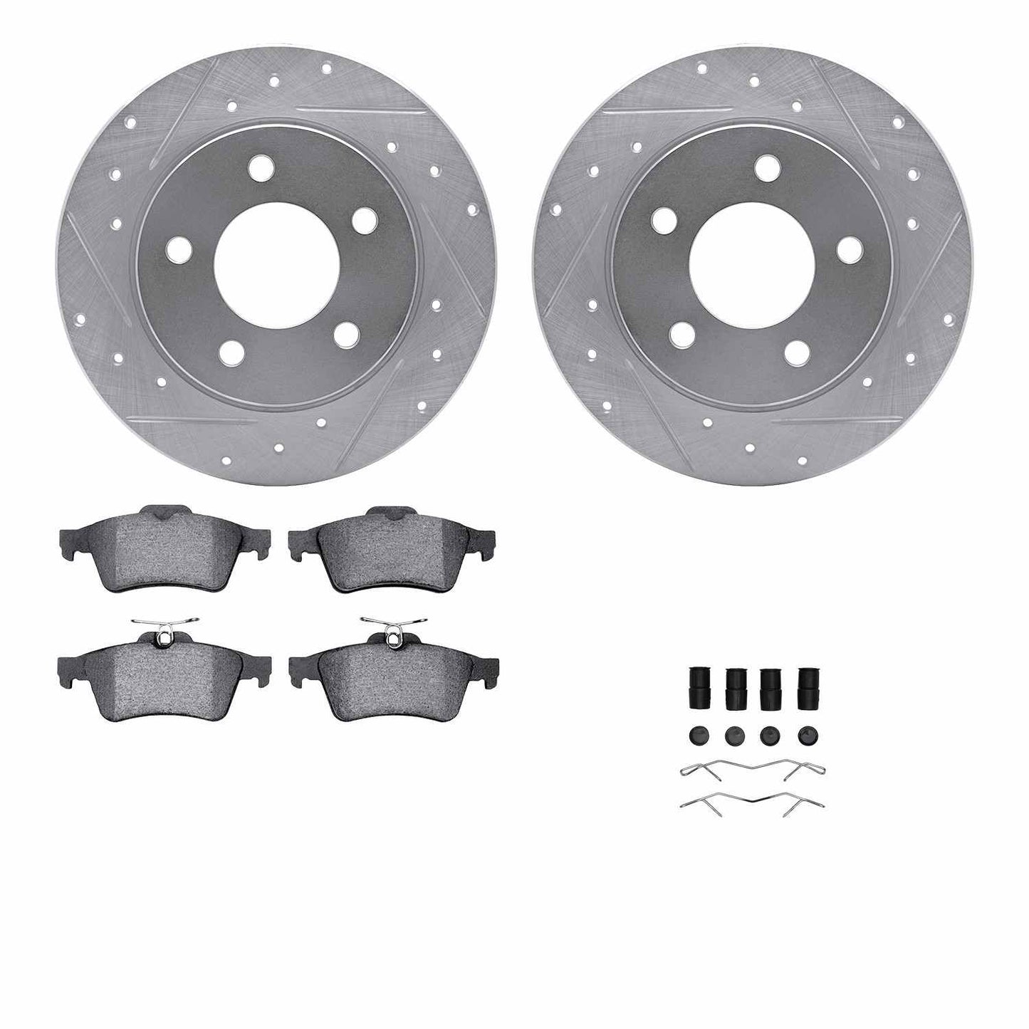 Dynamic Friction Company Disc Brake Kit 7612-80000