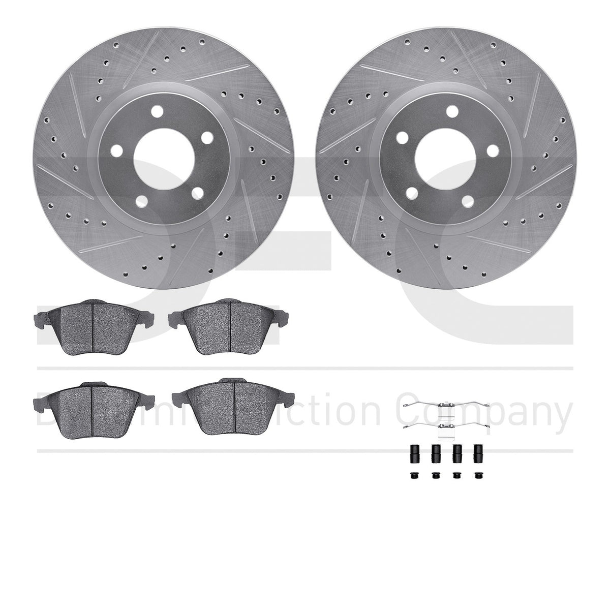 Dynamic Friction Company Disc Brake Kit 7612-80004