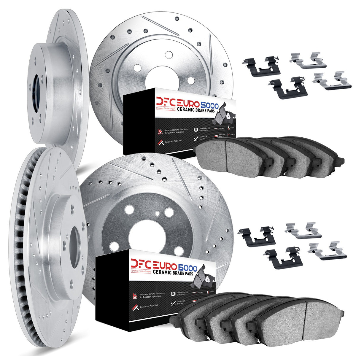 Dynamic Friction Company Disc Brake Kit 7614-11005