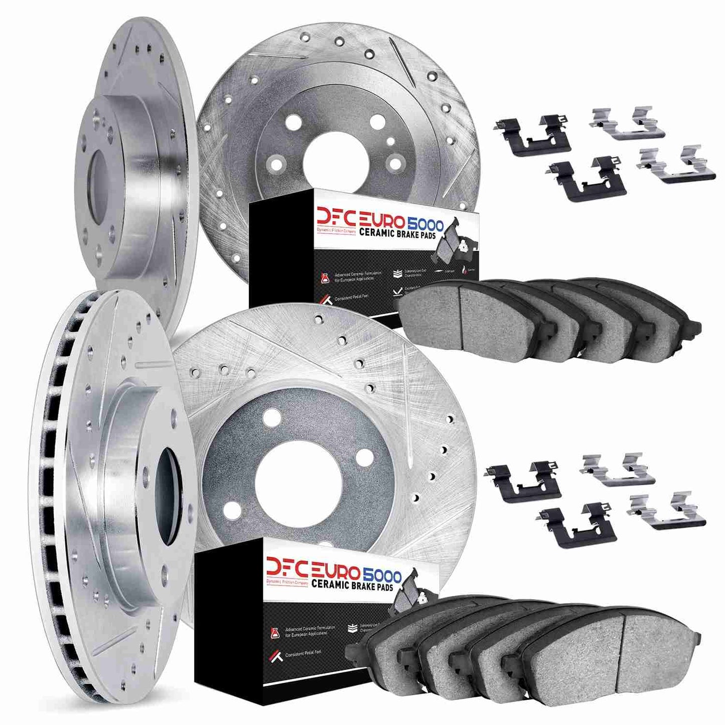 Dynamic Friction Company Disc Brake Kit 7614-20001