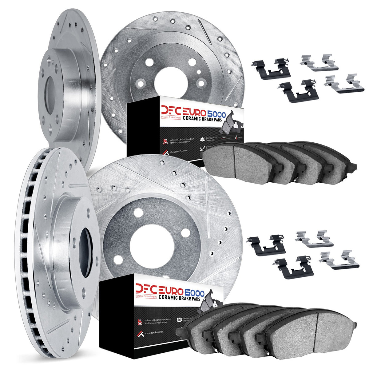 Dynamic Friction Company Disc Brake Kit 7614-20001