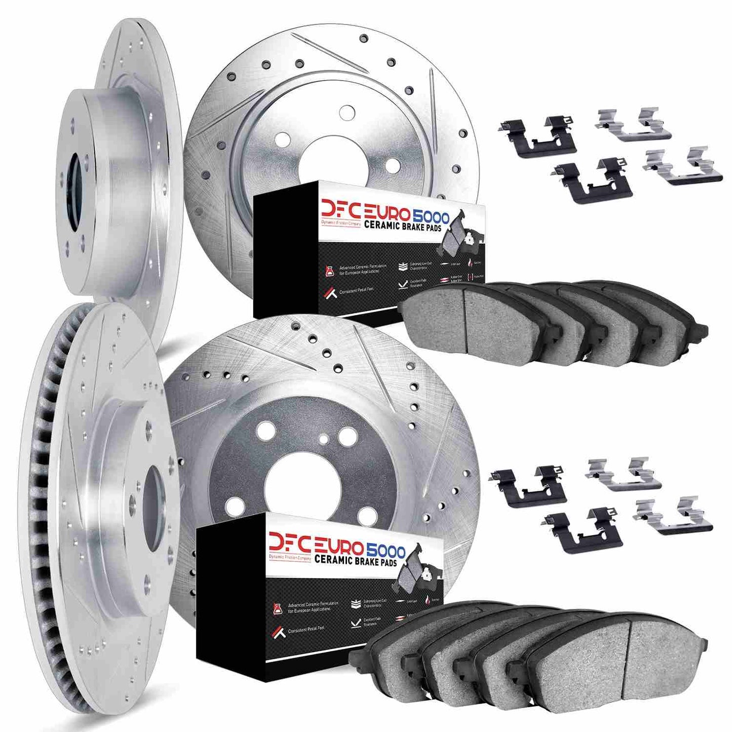 Dynamic Friction Company Disc Brake Kit 7614-20004