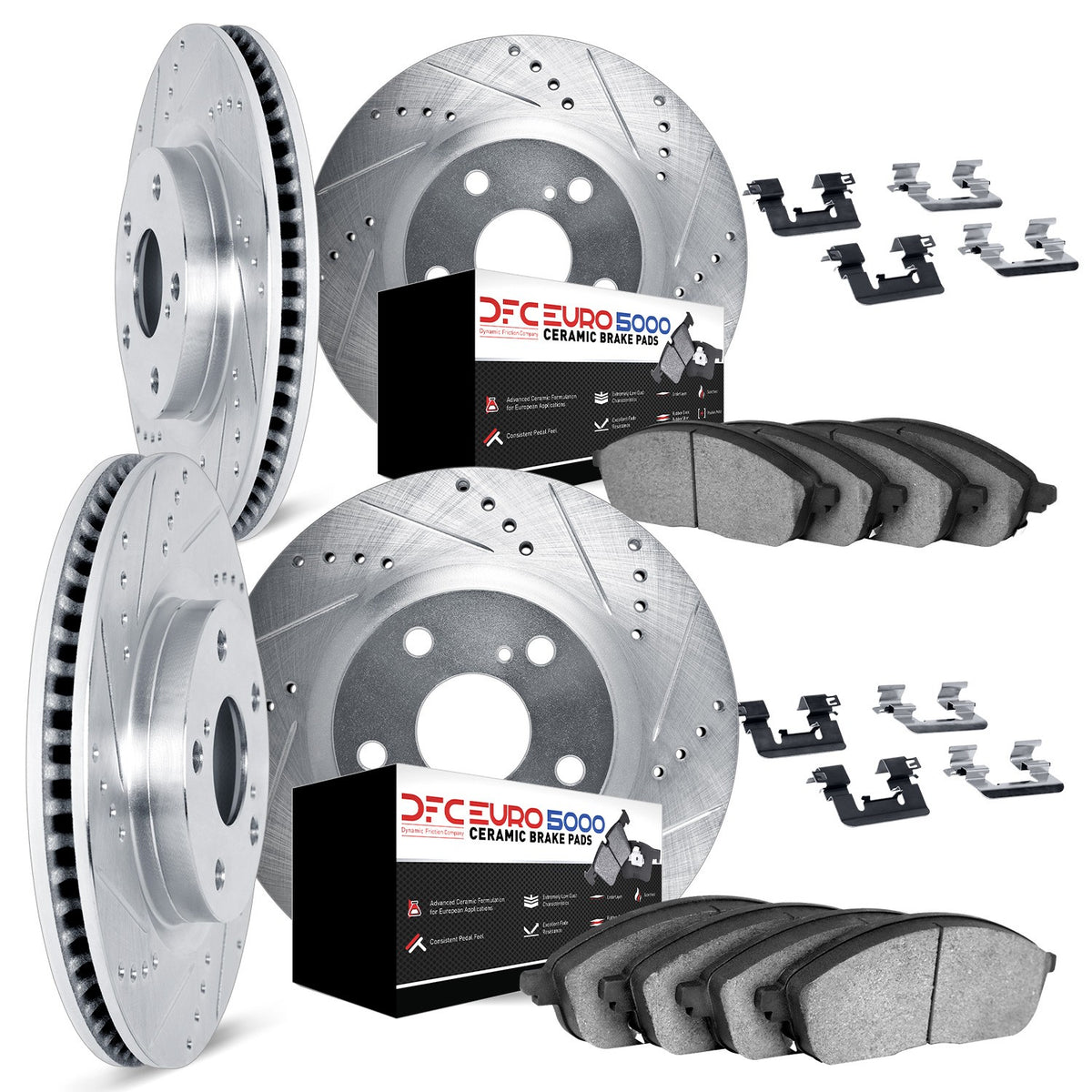 Dynamic Friction Company Disc Brake Kit 7614-31007