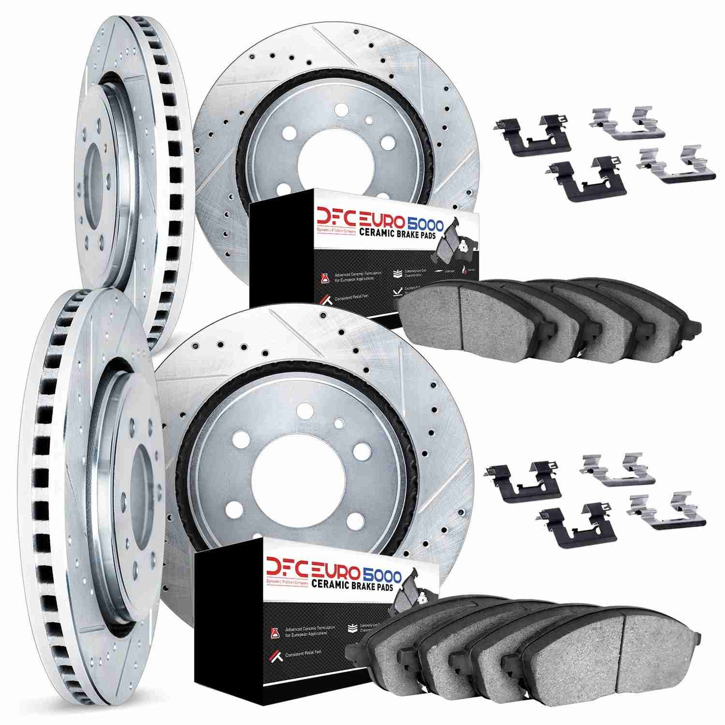 Dynamic Friction Company Disc Brake Kit 7614-47000