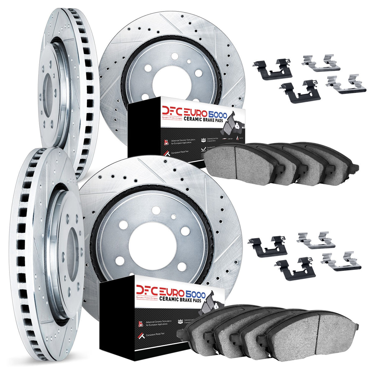 Dynamic Friction Company Disc Brake Kit 7614-48002