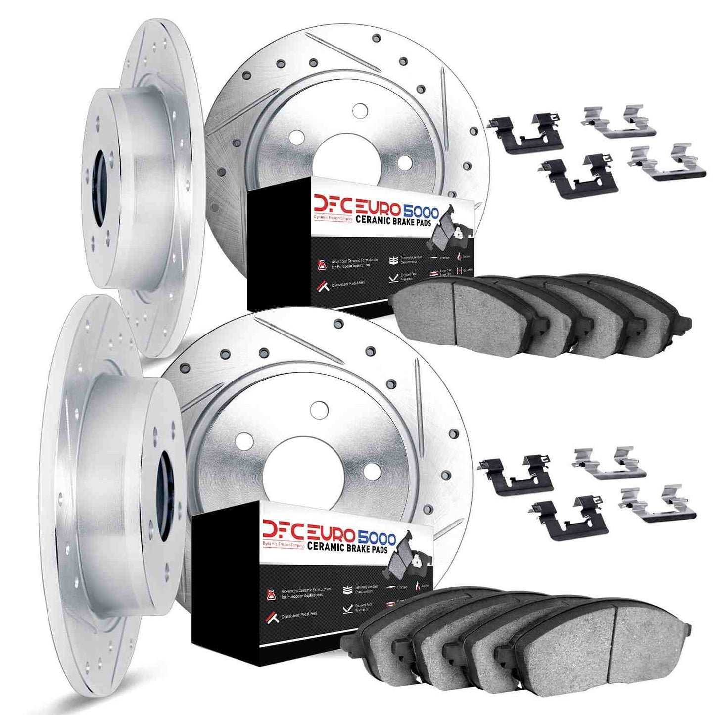 Dynamic Friction Company Disc Brake Kit 7614-63019
