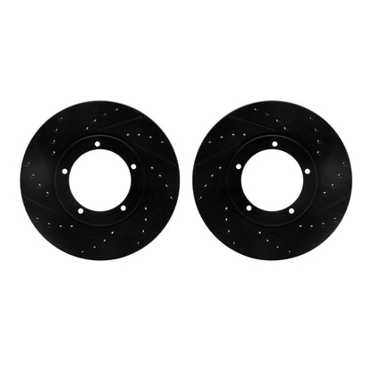 Dynamic Friction Company Disc Brake Rotor Set 8002-02002