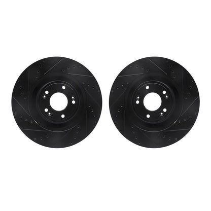 Dynamic Friction Company Disc Brake Rotor Set 8002-03004