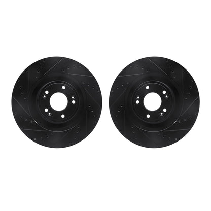 Dynamic Friction Company Disc Brake Rotor Set 8002-03004