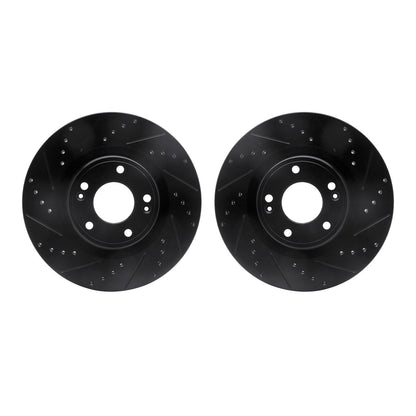 Dynamic Friction Company Disc Brake Rotor Set 8002-03018