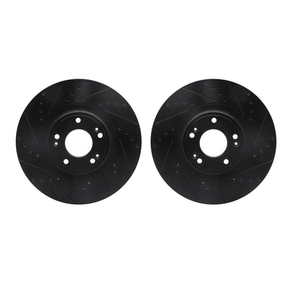 Dynamic Friction Company Disc Brake Rotor Set 8002-03020